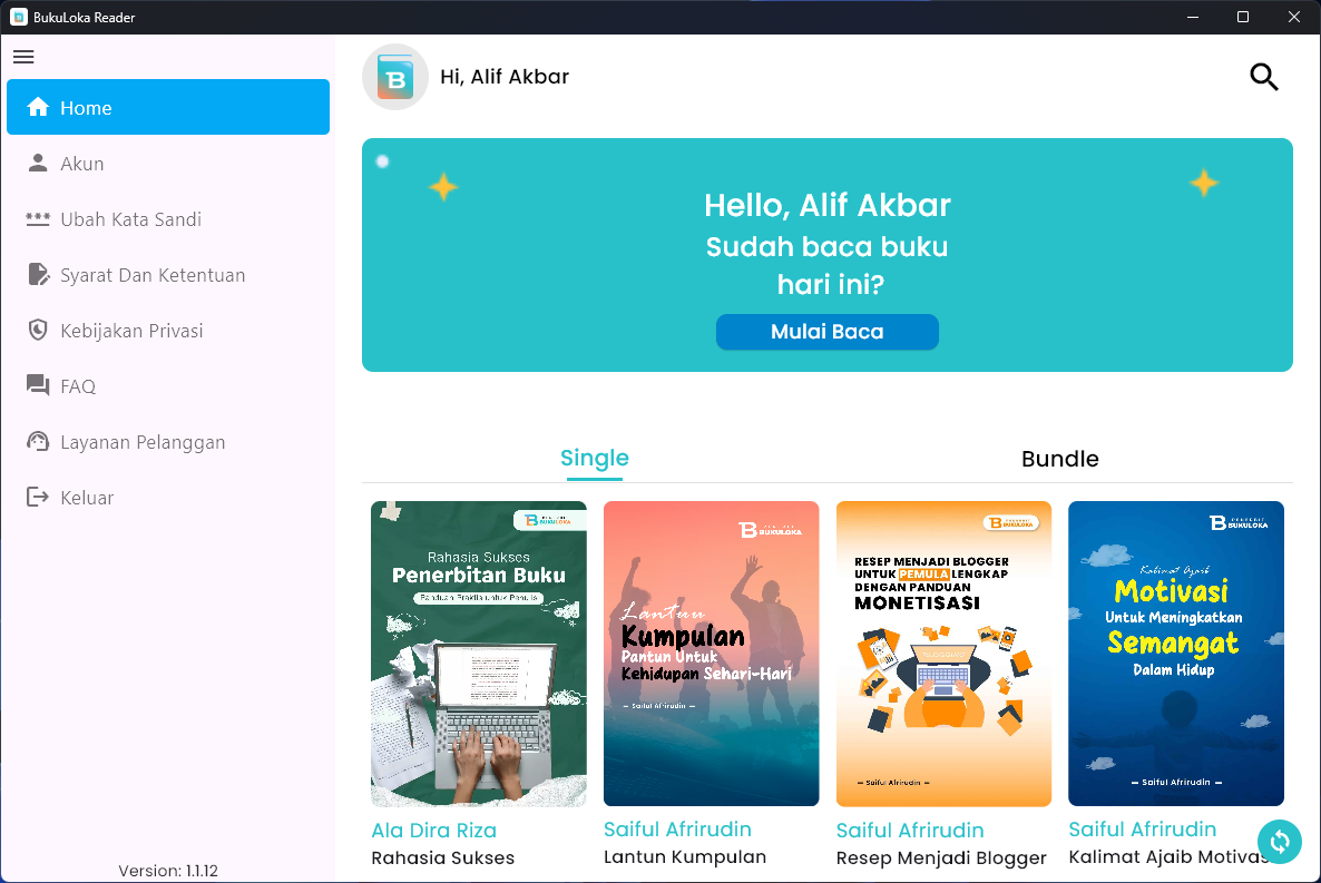 BukuLoka Reader Desktop