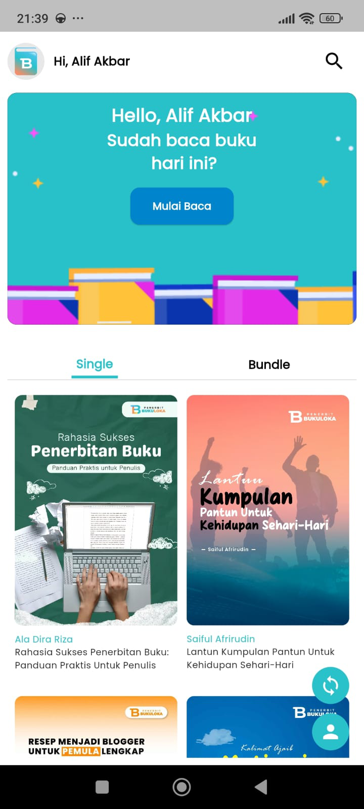 BukuLoka Reader Mobile
